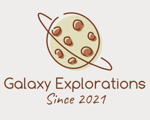 Chocolate Cookie Planet logo design