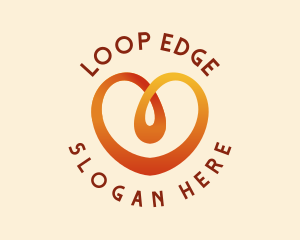 Abstract Heart Loop logo