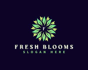 Fresh Herbal Leaf logo design