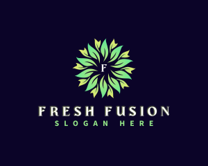 Fresh Herbal Leaf logo design