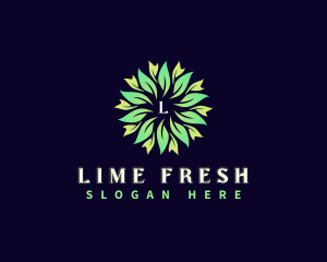 Fresh Herbal Leaf logo design