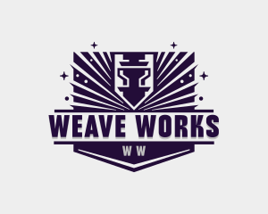 CNC Laser Engraving logo design