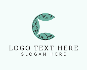 Ornate Floral Vine logo