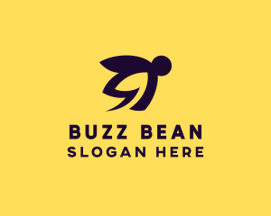 Wasp Bee Insect logo design