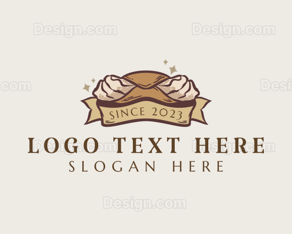 Cannoli Pastry Dessert Logo