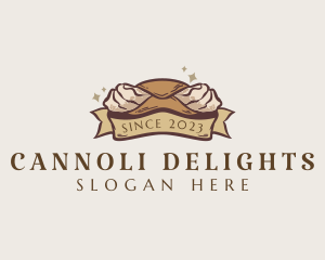 Cannoli Pastry Dessert logo