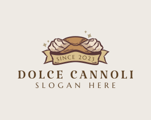 Cannoli Pastry Dessert logo