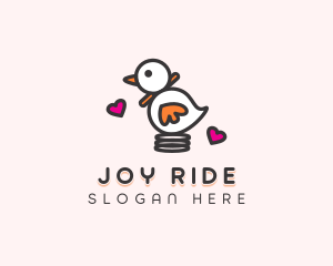  Duck Kiddie Ride logo design