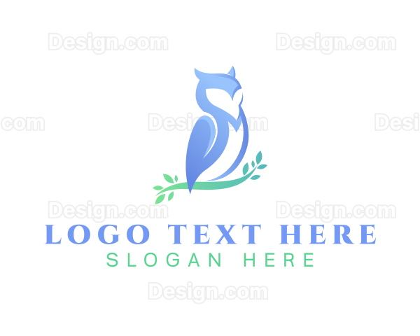 Avian Owl Bird Logo