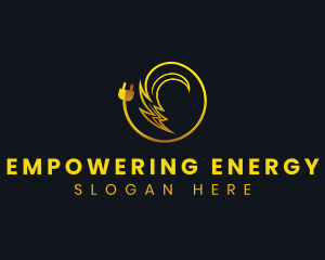 Electric Power Plug logo design