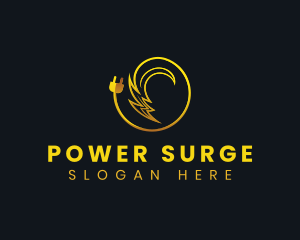 Electric Power Plug logo design