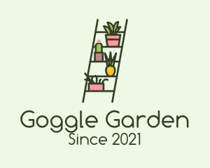 Plant Ladder Garden logo design