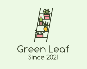 Plant Ladder Garden logo design