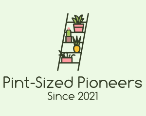 Plant Ladder Garden logo design