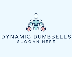 Fitness Gym Bodybuilder logo