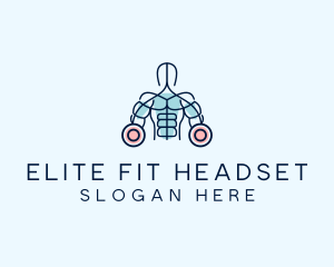 Fitness Gym Bodybuilder logo design