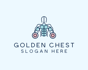 Fitness Gym Bodybuilder logo design