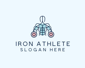 Fitness Gym Bodybuilder logo design