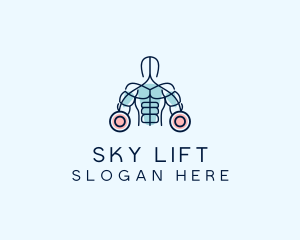 Fitness Gym Bodybuilder logo design