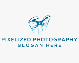 Drone Aerial Camera logo design