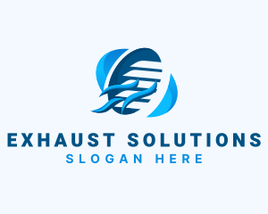 HVAC Ventilation Exhaust logo