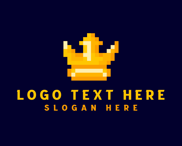 Pixel logo example 4