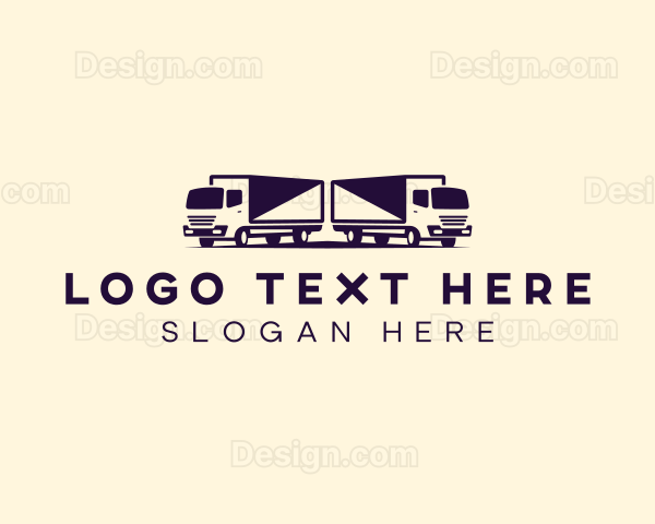 Truck Freight Vehicle Logo