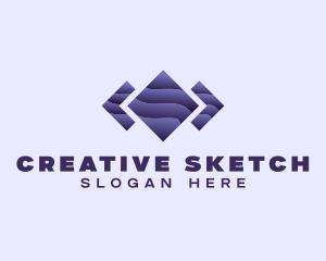 Geometric Creative Company logo design