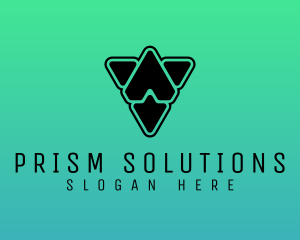 Digital Prism Shapes logo