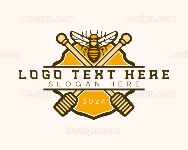 Bee Honey Farm Logo