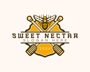 Bee Honey Farm  logo design