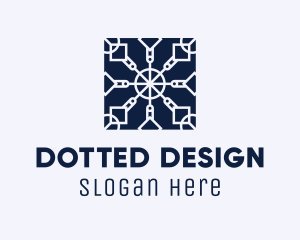 Square Textile Interior Design logo design