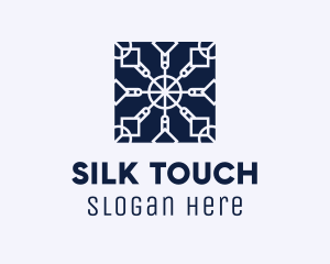 Square Textile Interior Design logo design