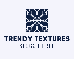 Square Textile Interior Design logo design