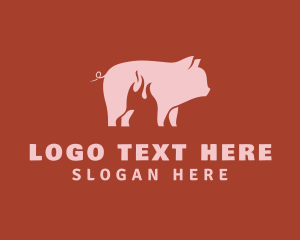 Pork Pig Roast Grill logo