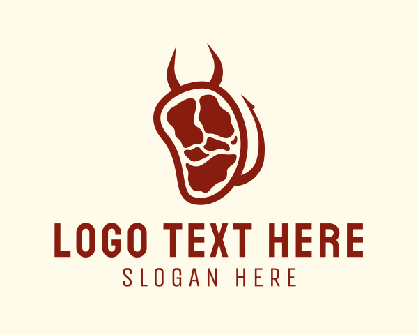 Devil logo example 3