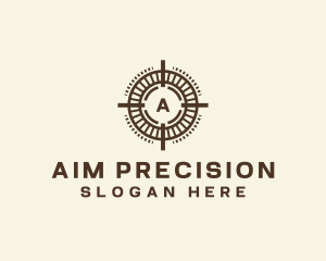 Target Crosshair Shooting logo