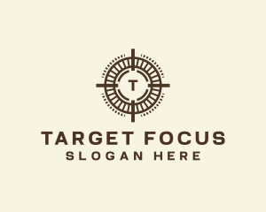 Target Crosshair Shooting logo