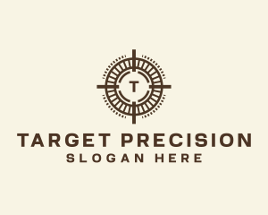 Target Crosshair Shooting logo