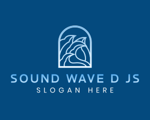 Surfing Wave Tide logo design