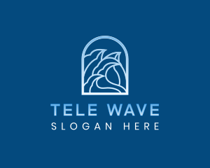 Surfing Wave Tide logo design