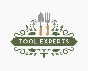 Gardening Trowel Fork Tools logo