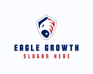 American Bald Eagle logo design