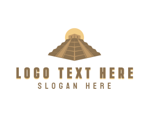 Ancient Pyramid Structure logo