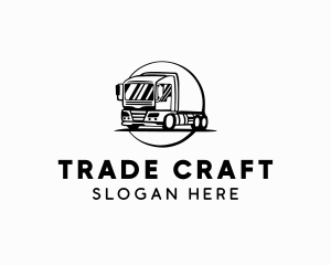 Transport Trading Truck logo