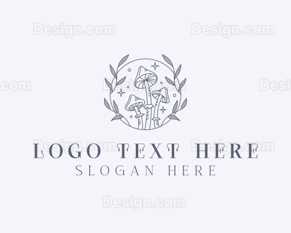 Organic Shrooms Garden Logo