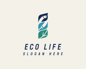 Housekeeping Eco Cleaning logo design