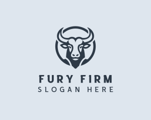 Bull Investment Firm logo design