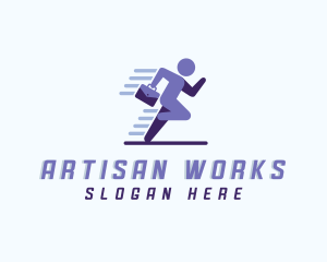 Human Employee Recruitment logo design