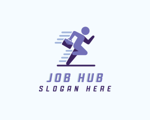 Human Employee Recruitment logo design